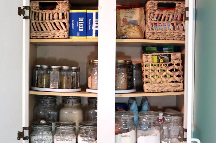 small kitchen organization tour pantry cabinets drawers more, How to organize a small pantry