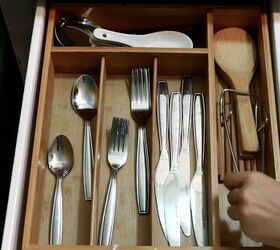 small kitchen organization tour pantry cabinets drawers more, How to organize drawers