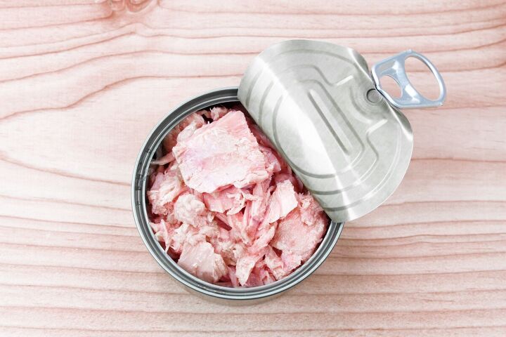 what to buy to prepare for food shortages, Tuna in a can