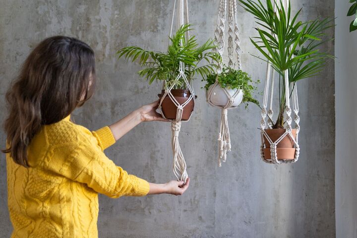 18 high end dollar tree hacks to spruce up your home, Macrame plant hangers