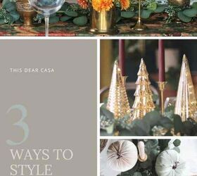 how to use a garland for everyday holidays, tablescape with garland how to use garland for holidays and everyday