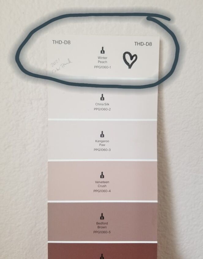 5 painting tips for a small space orc week 3, Painting Tips For A Small Space PPG Paint in Winter Peach 2021 Color trend