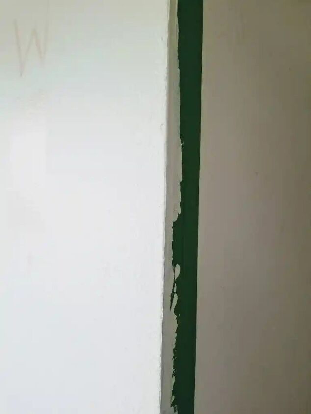 5 painting tips for a small space orc week 3, Painting Tips For A Small Space Close up of painter s tape on wall