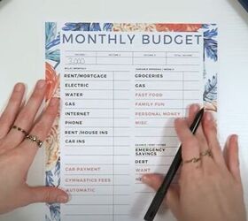 how to start a zero based budget in 10 easy steps, Tallying up the monthly budget
