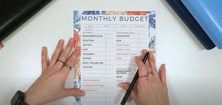 how to start a zero based budget in 10 easy steps, Tallying up the monthly budget