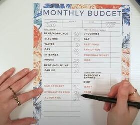 how to start a zero based budget in 10 easy steps, Enter monthly bills and expenses