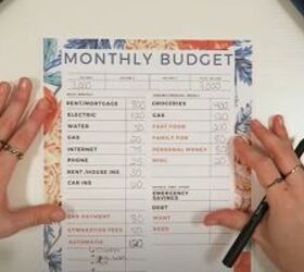 how to start a zero based budget in 10 easy steps, Enter variable or weekly spending