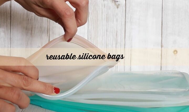 9 zero waste kitchen essentials simple sustainable swaps, Silicone storage bags