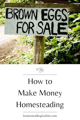 35 ways to make money homesteading