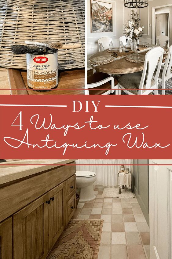 5 creative ways to use antiquing wax in your home, Use Antiquing Wax