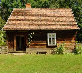 She lives off her Social Security in a beautiful & rustic tiny house village