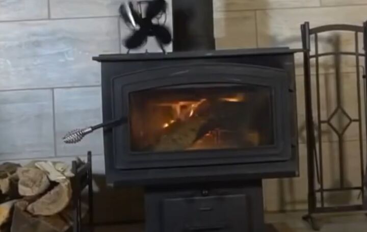 how to heat a homestead in 6 different ways, Indoor wood burner
