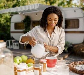 10 easy ways to make traveling in an rv even more fun, Preparing food outside an RV