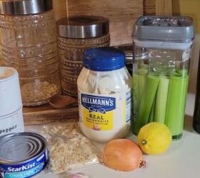 2 easy extreme budget meals for only 2 per serving, Ingredients for the tuna cakes