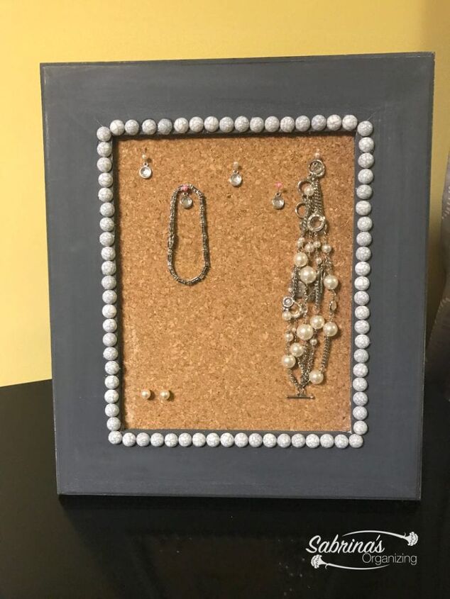 places to donate jewelry you do not want, How to Make an Easy DIY Earring Organizer Picture Frame