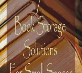 small spaces storage ideas made easy, 7 BOOK STORAGE SOLUTIONS FOR SMALL SPACES