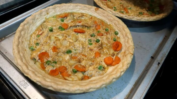5 simple budget family meals i prepared for family this week, Turkey pot pie