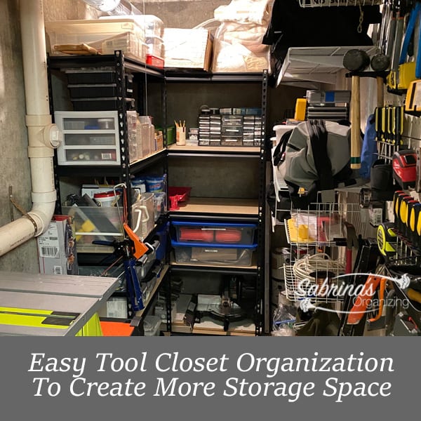 easy tool closet organization to create more storage space, Easy Tool Closet Organization To Create More Storage Space
