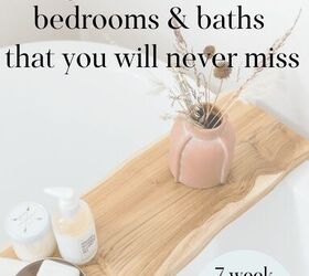 declutter checklist for bedrooms and bathrooms 2023, Bathtub accessories