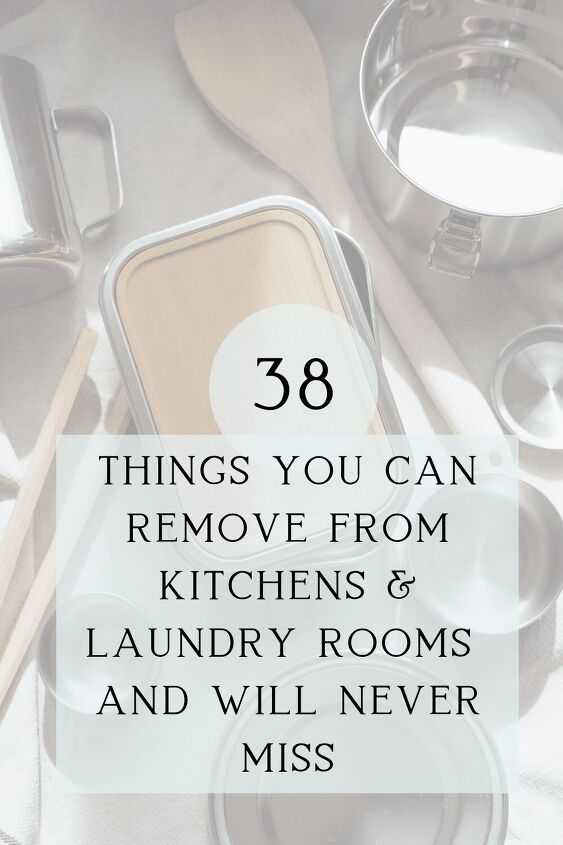 declutter checklist for kitchen laundry room, Pots and pans and kitchen utensils