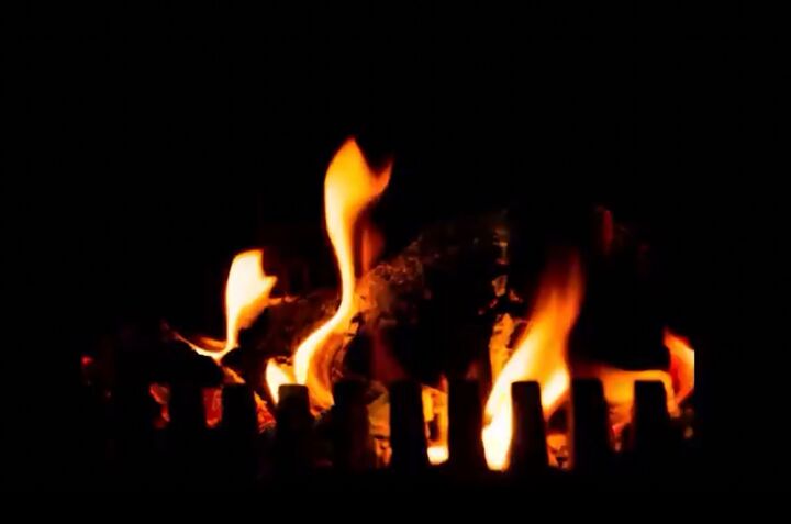 10 useful frugal living tips from the 1970s, Burning fireplace