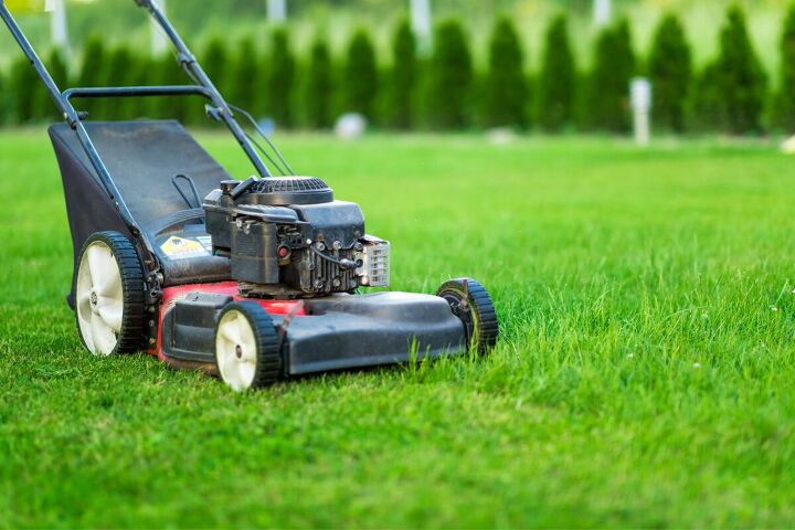 5 minimalist money habits to help save you more, Lawn mower