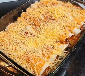 3 healthy 5 ingredient meals that are easy to make, Making beef enchiladas