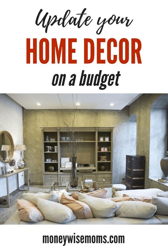 how to update home decor on a budget