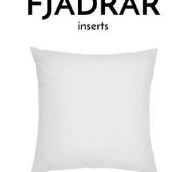 the 30 best ikea products that top designers swear by, FJADRAR pillow inserts