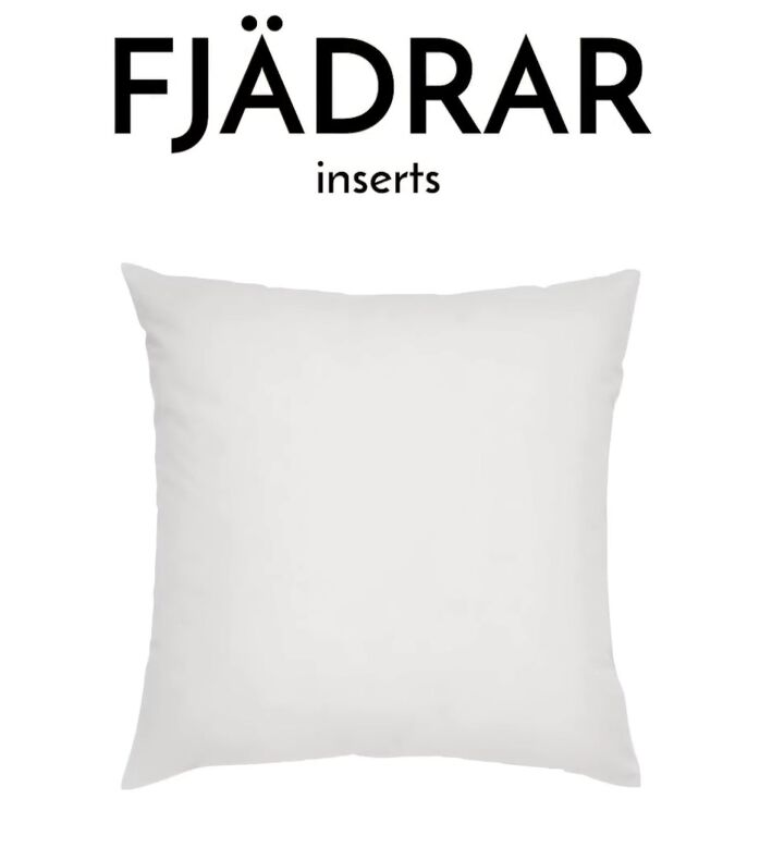 the 30 best ikea products that top designers swear by, FJADRAR pillow inserts