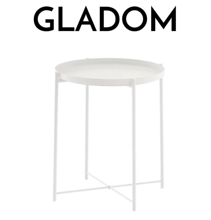 the 30 best ikea products that top designers swear by, GLADUM side table