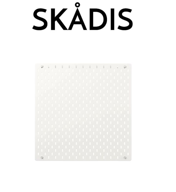 the 30 best ikea products that top designers swear by, SKADIS pegboard