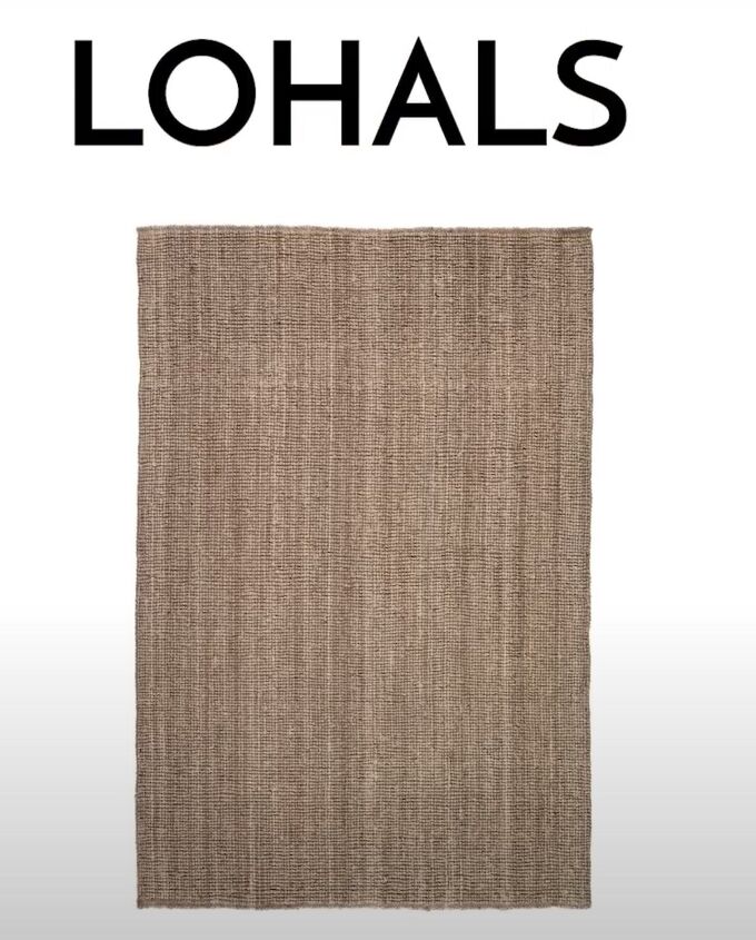 the 30 best ikea products that top designers swear by, LOHALS jute rug