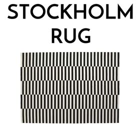 the 30 best ikea products that top designers swear by, STOCKHOLM striped rug