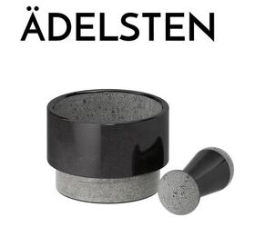the 30 best ikea products that top designers swear by, ADELSTEN mortar and pestle
