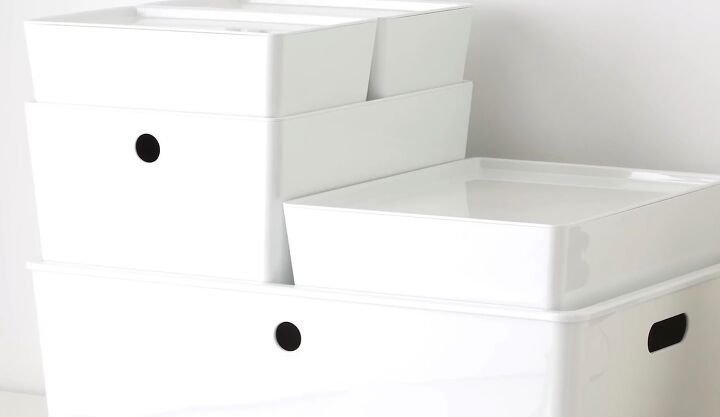the 30 best ikea products that top designers swear by, KUGGIS storage boxes