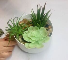 5 Easy Dollar Tree DIYs You Can Make Using Faux Succulents Simplify
