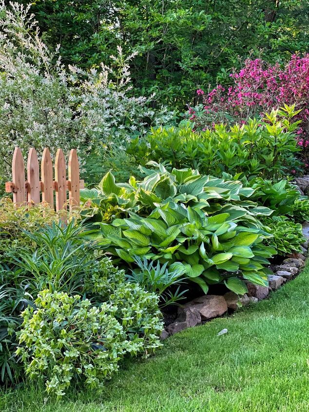 5 budget friendly ways to landscaping for curb appeal, happy gardening in the backyard garden