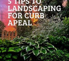 5 budget friendly ways to landscaping for curb appeal, 5 tips to landscaping for curb appeal