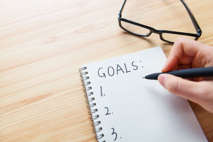 how to do a low buy year my strategy action plan, Writing down goals