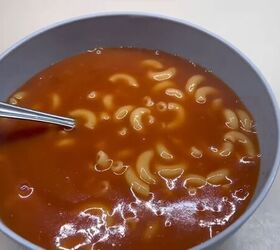 4 quick easy cheap meals for when you re broke, Macaroni and tomato soup