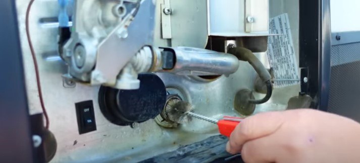 how to clean maintain an rv water heater, How to get rid of corrosion