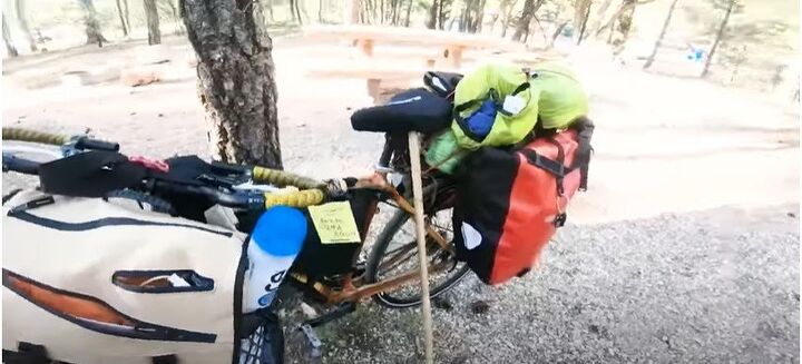 minimalist travel 5 things i learned on my bamboo bike trip, Paring down the luggage