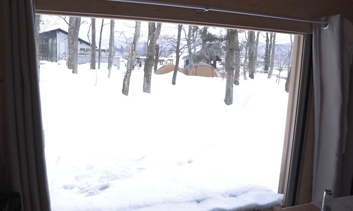 take a tour inside this mobile tiny home in hakuba japan, View from the window