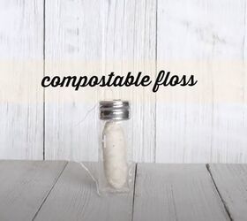 my zero waste oral care routine homemade recipes, Compostable floss