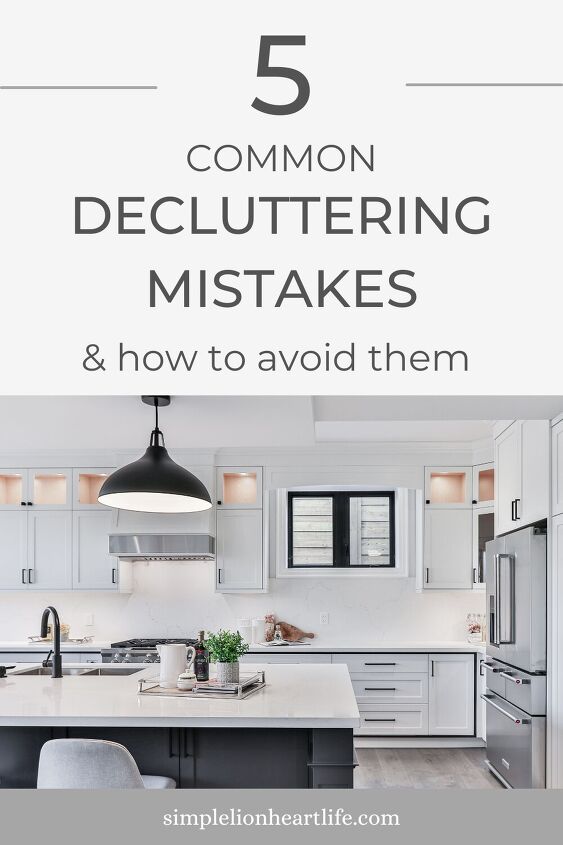5 common decluttering mistakes and how to avoid them, Photo by Sidekix Media on Unsplash