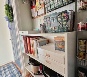 25 simple ideas for how to declutter your kitchen, IKEA Billy Shelves in the Pantry