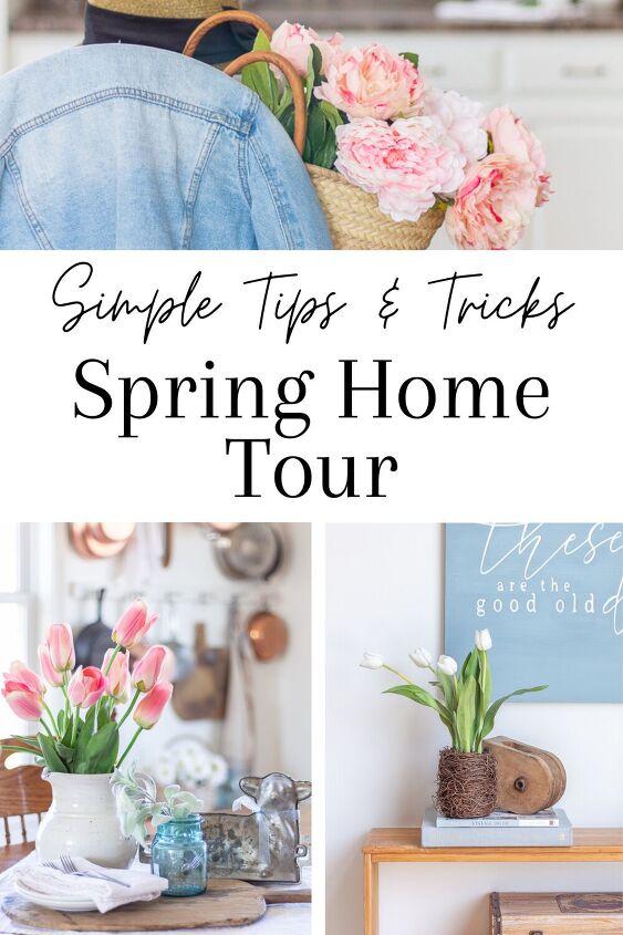 simple beautiful spring decor ideas spring home tour, Spring decor home tour