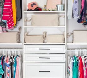 simple kids shared closet organization 1 year update