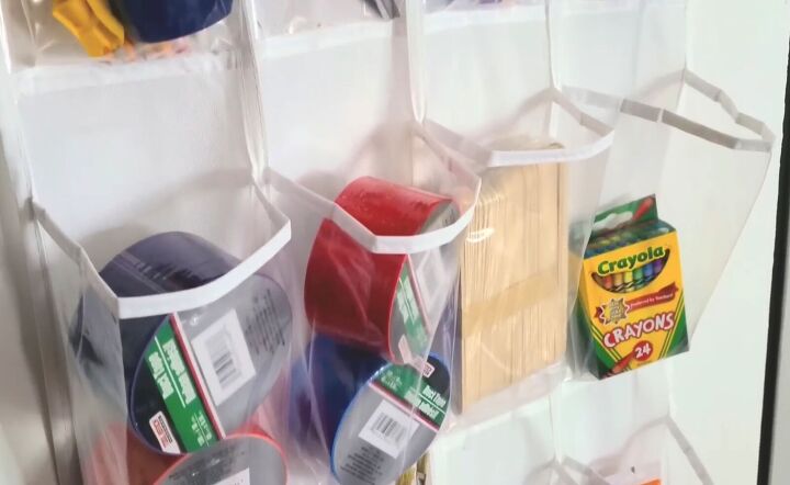 15 creative ways to repurpose household items for organization, Hanging shoe organizer